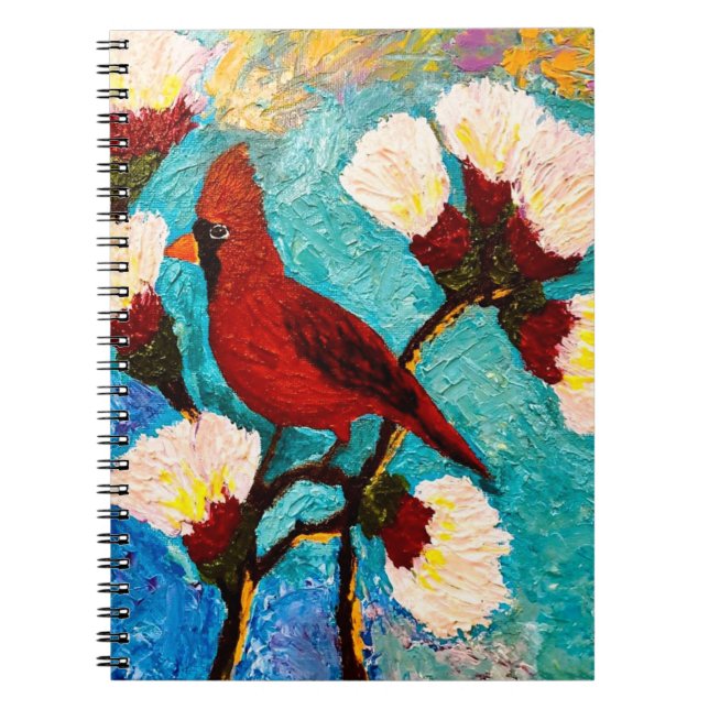Caderno Espiral Notebook Red Cardinal (Frente)