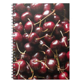 Caderno Espiral Notebook Red Cherries