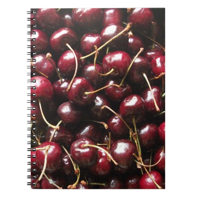 Caderno Espiral Notebook Red Cherries (Frente)