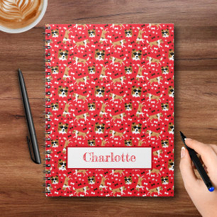 Caderno Espiral Notebook Red Sheepdog Shetland