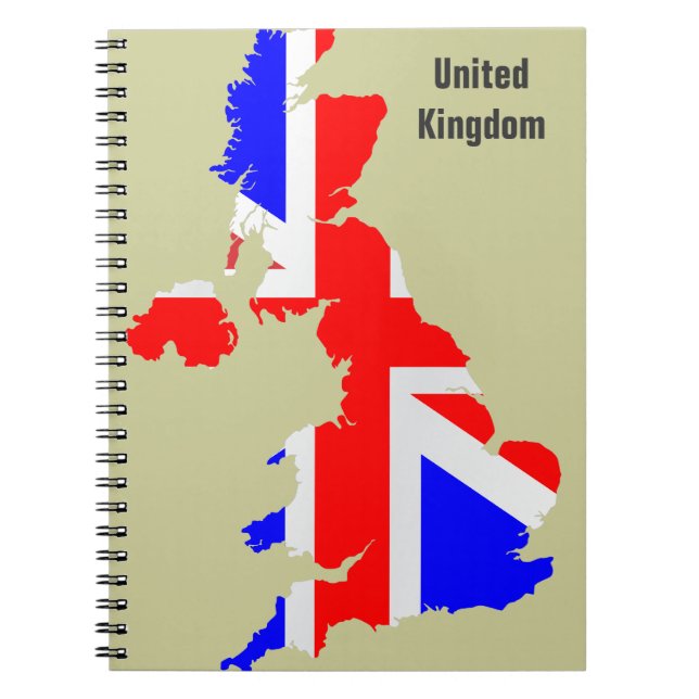 Caderno Espiral Notebook Reino Unido (Frente)