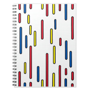 Caderno Espiral Notebook Rhythmic Rain