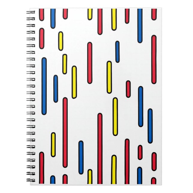 Caderno Espiral Notebook Rhythmic Rain (Frente)