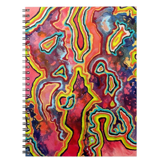 Caderno Espiral Notebook Ripple (Frente)