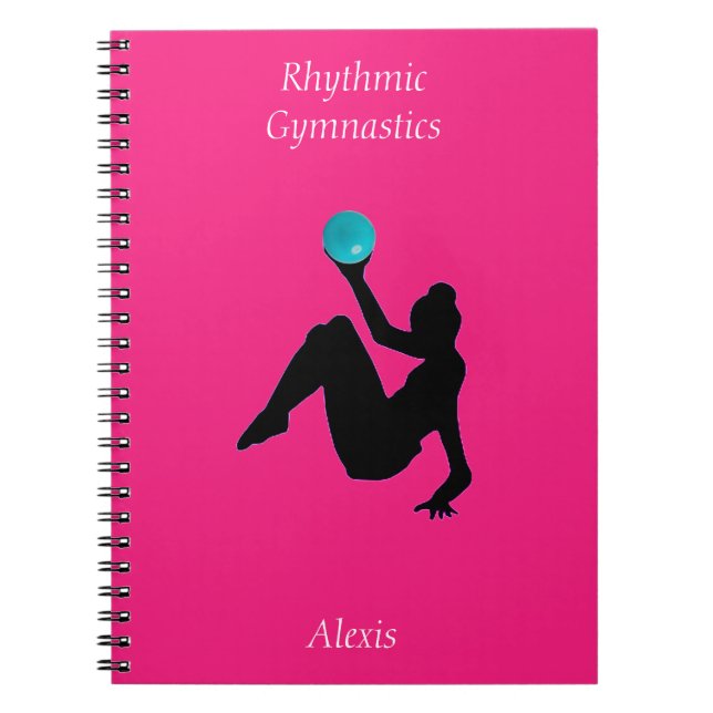 Caderno Espiral Notebook Ritmical Gymnastics Ball Routine (Frente)