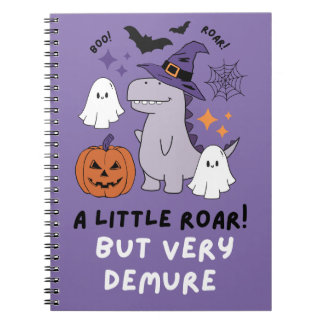 Caderno Espiral Notebook Roar mas Demure | Bold Yet Elegant Journ