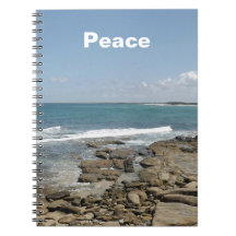 Notebook Rocky Beach personalizado