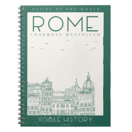 Caderno Espiral Notebook Roma: História viva
