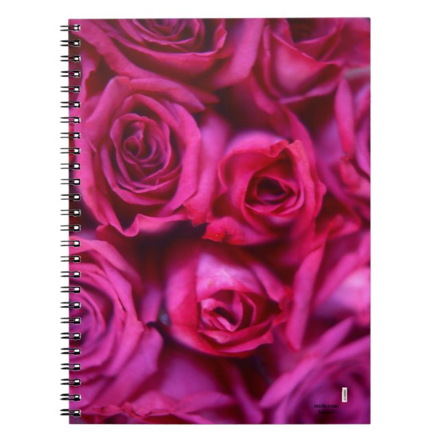 Caderno Espiral Notebook Rosa (Frente)