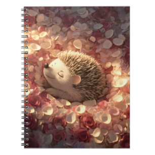 Caderno Espiral Notebook Rosa de porco com de dormir