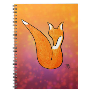 Caderno Espiral Notebook Rosa Púrpura