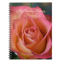 Caderno Espiral Notebook Rosa Rosa Rosa Rosa Floral Personalizável