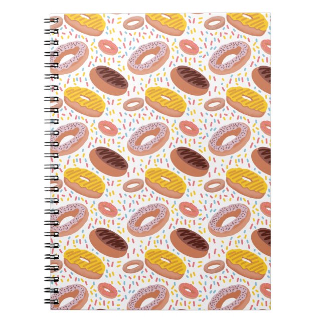 Caderno Espiral Notebook rosquinha (Frente)