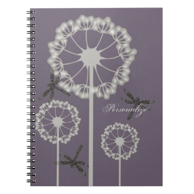 Caderno Espiral Notebook Roxo (Frente)