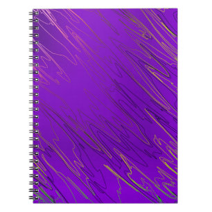 Caderno Espiral Notebook Roxo Marbled