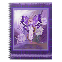 Caderno Espiral Notebook Roxo Sun Fairy