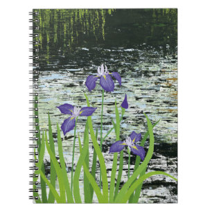 Caderno Espiral Notebook Roxo "Tranquilidade"