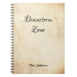Caderno Espiral Notebook Russo da Zona Brainstorm