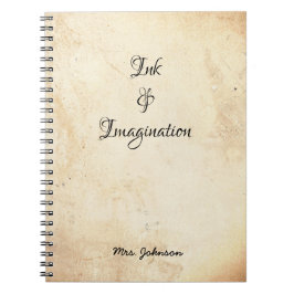 Caderno Espiral Notebook Russo Ink & Imagination