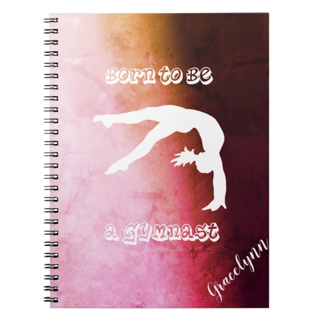 Caderno Espiral Notebook Rustic Gymnastics Spiral (Frente)
