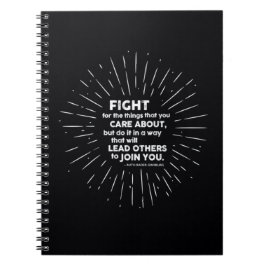 Caderno Espiral Notebook Ruth Bader Ginsburg RBG Fight