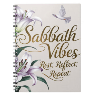 Caderno Espiral Notebook Sabbath Vibes