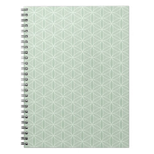 Caderno Espiral Notebook Sage Green Tree of Life
