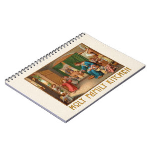 Caderno Espiral Notebook Sagrado Family Kitchen Spiral
