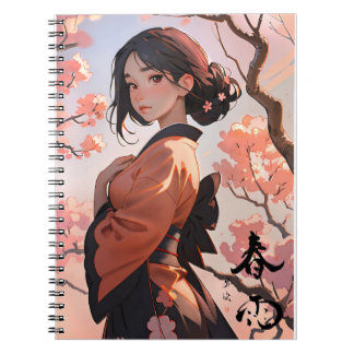 Caderno Espiral Notebook Sakura