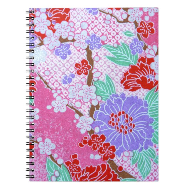 Caderno Espiral Notebook Sakura Japonês (Frente)