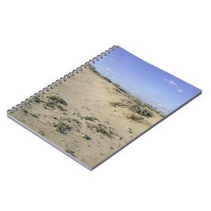 Caderno Espiral Notebook Sand Dunes Beach
