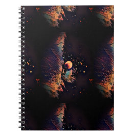 Caderno Espiral Notebook Sangria Moon