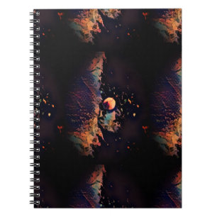 Caderno Espiral Notebook Sangria Moon