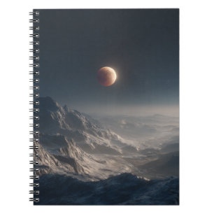 Caderno Espiral Notebook Sangue Moon Congelado Picos