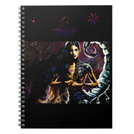 Caderno Espiral Notebook Scorpio