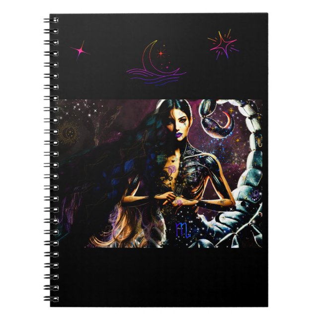 Caderno Espiral Notebook Scorpio (Frente)