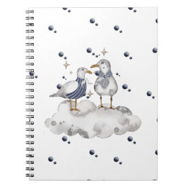 Caderno Espiral Notebook Seagull Adventure Baby Collection