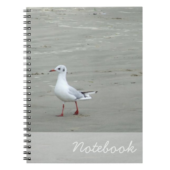 Caderno Espiral Notebook Seagulls (Frente)