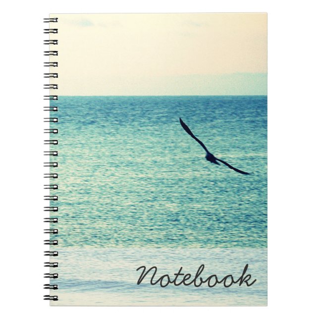 Caderno Espiral Notebook Seagulls (Frente)