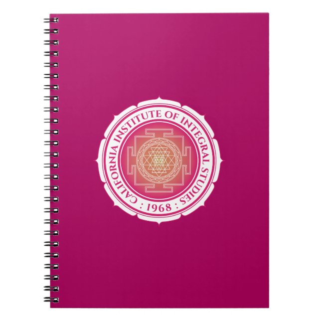 Caderno Espiral Notebook selado da CIIS University (Frente)