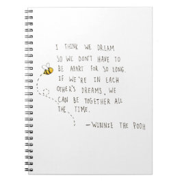 Caderno Espiral Notebook Sentimental Winnie-the-Pooh