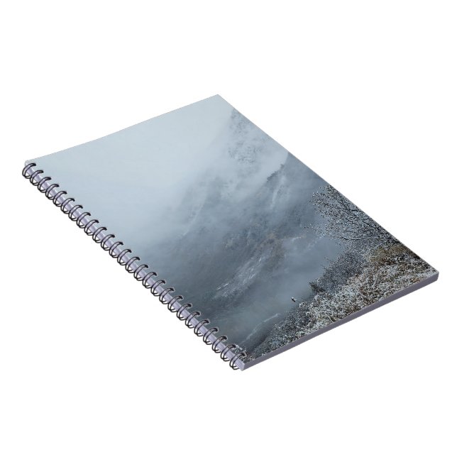 Caderno Espiral Notebook Serene Frosty Winter Alpino Spiral (Lado Direito)