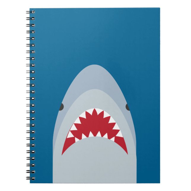 Caderno Espiral Notebook Shark (Frente)