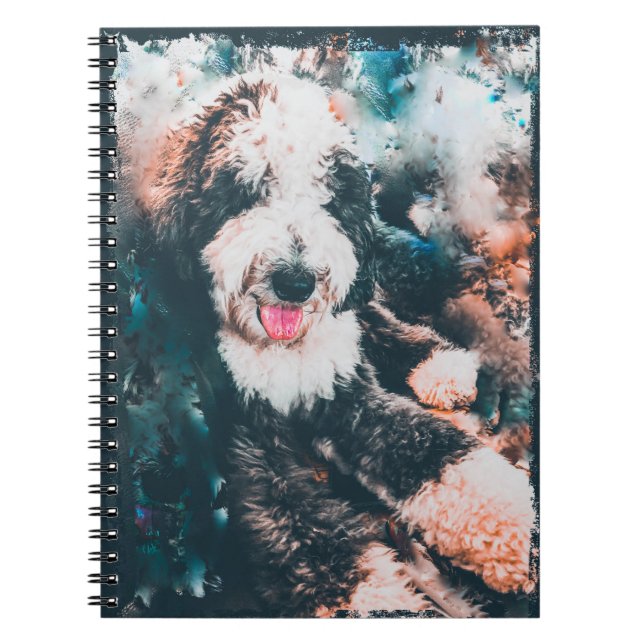 Caderno Espiral Notebook Sheepadoodle (Frente)