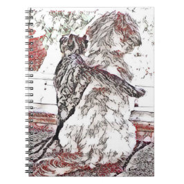 Caderno Espiral Notebook Shih Tzu Puppy e Kitten