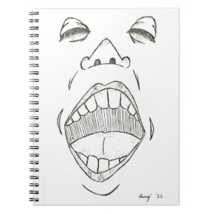 Caderno Espiral Notebook "Shout"