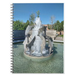 Caderno Espiral Notebook Simot Square Fountain Photo Spiral