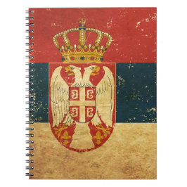 Caderno Espiral Notebook Sinalizador Sérvia