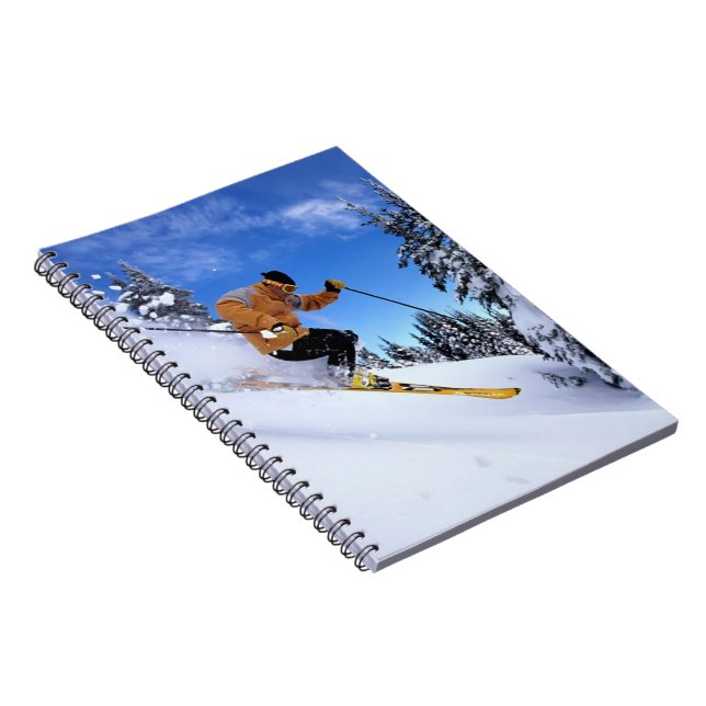 Caderno Espiral Notebook-Skier (Lado Direito)