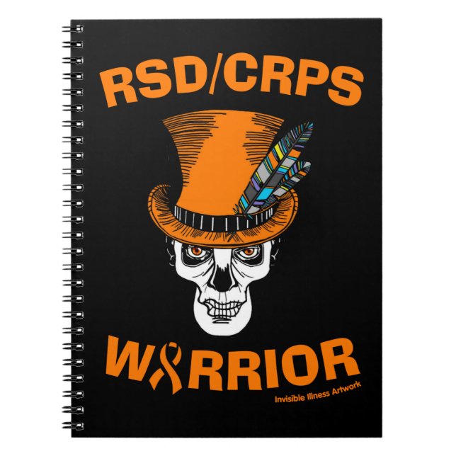 Caderno Espiral Notebook Skull/Hat...RSD/CRPS (Frente)